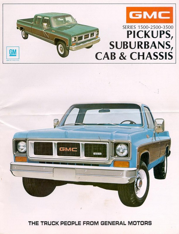 1973 GMC Pickups and Suburbans